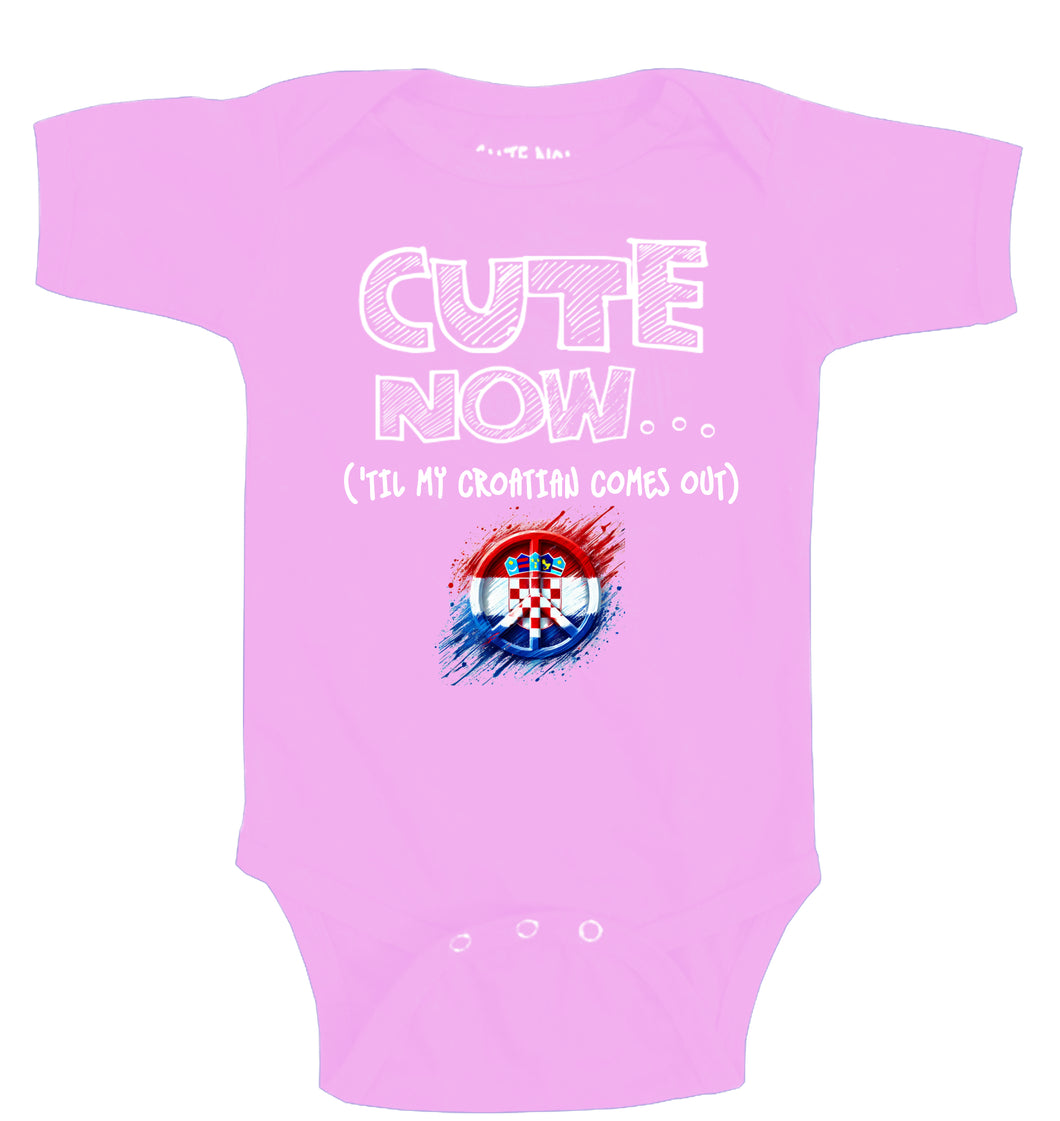 Peace ('Til My Croatian Comes Out) Bodysuit