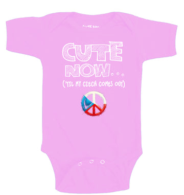 Peace ('Til My Czech Comes Out) Bodysuit
