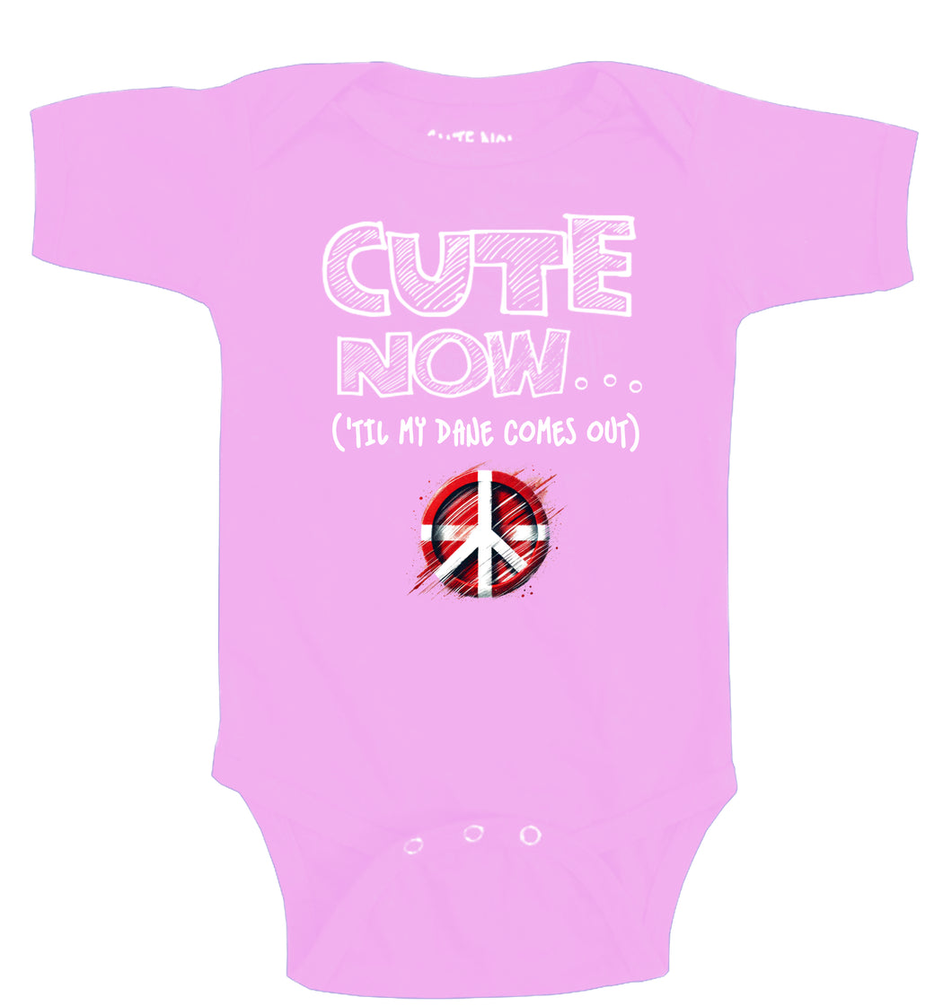 Peace ('Til My Dane Comes Out) Bodysuit