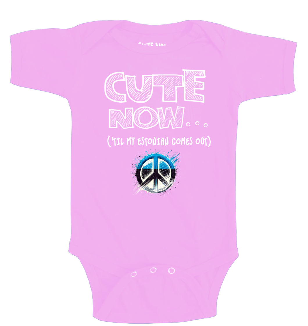 Peace ('Til My Estonian Comes Out) Bodysuit