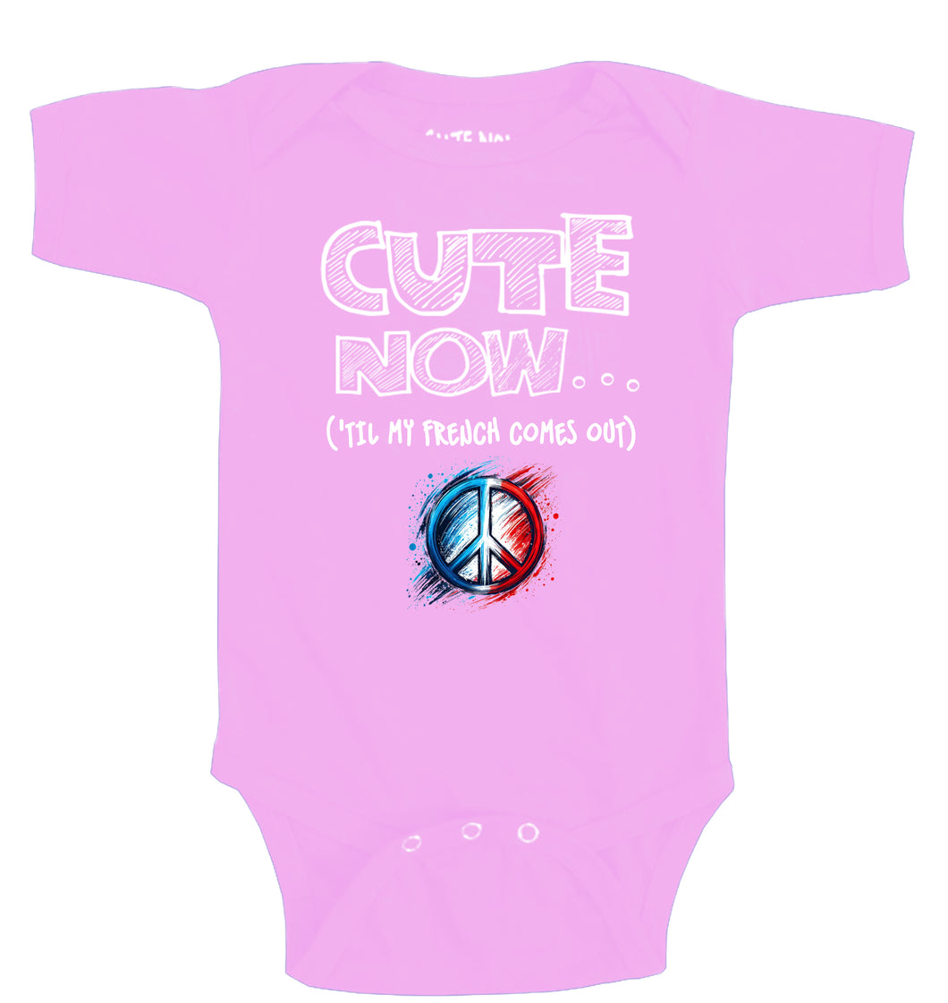 Peace ('Til My French Comes Out) Bodysuit