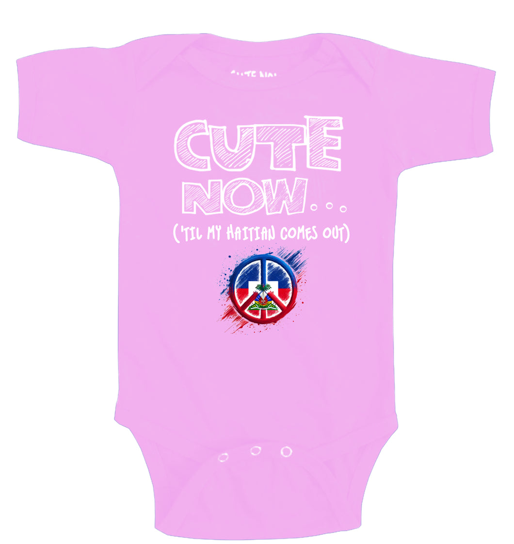 Peace ('Til My Haitian Comes Out) Bodysuit