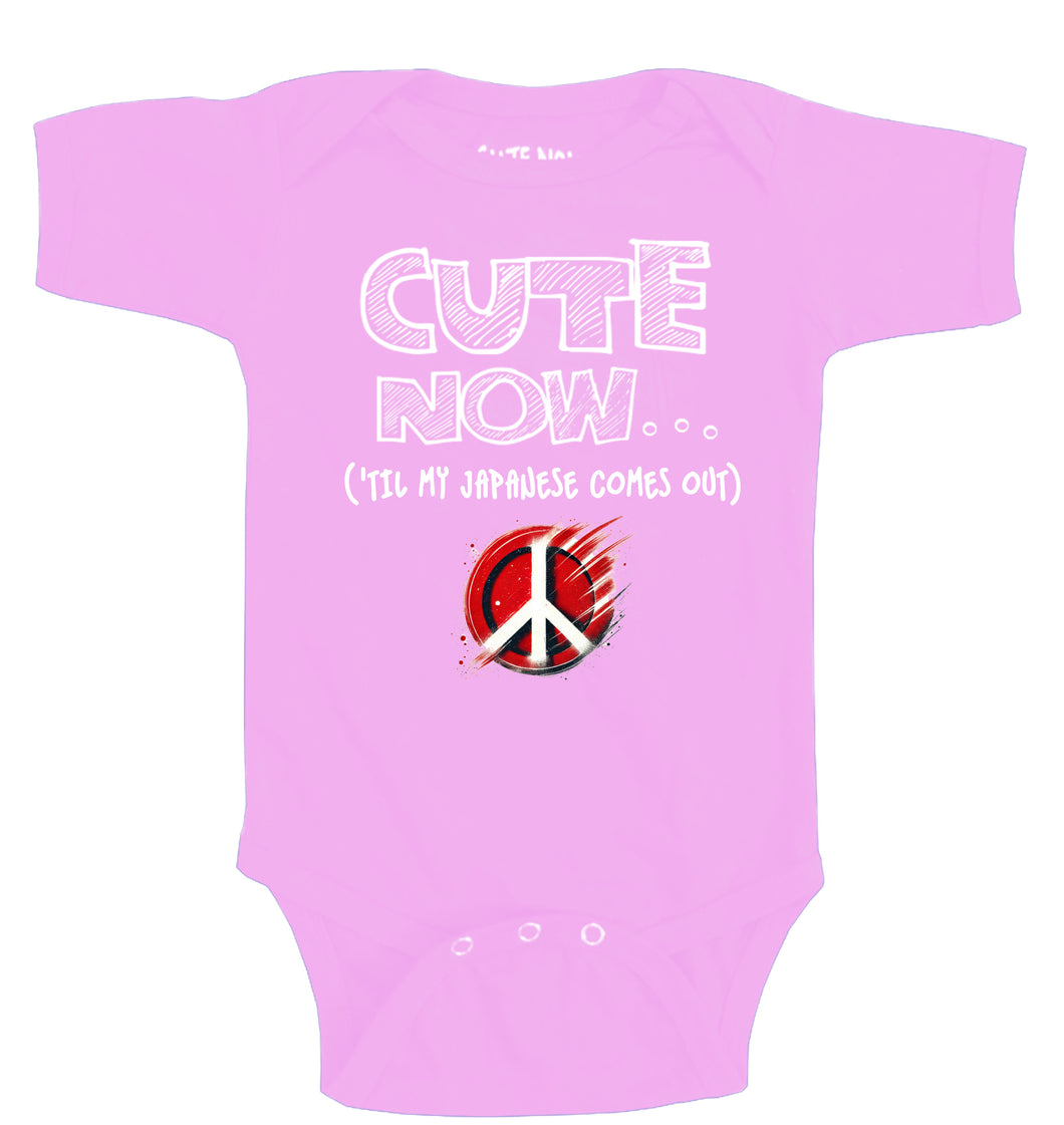 Peace ('Til My Japanese Comes Out) Bodysuit