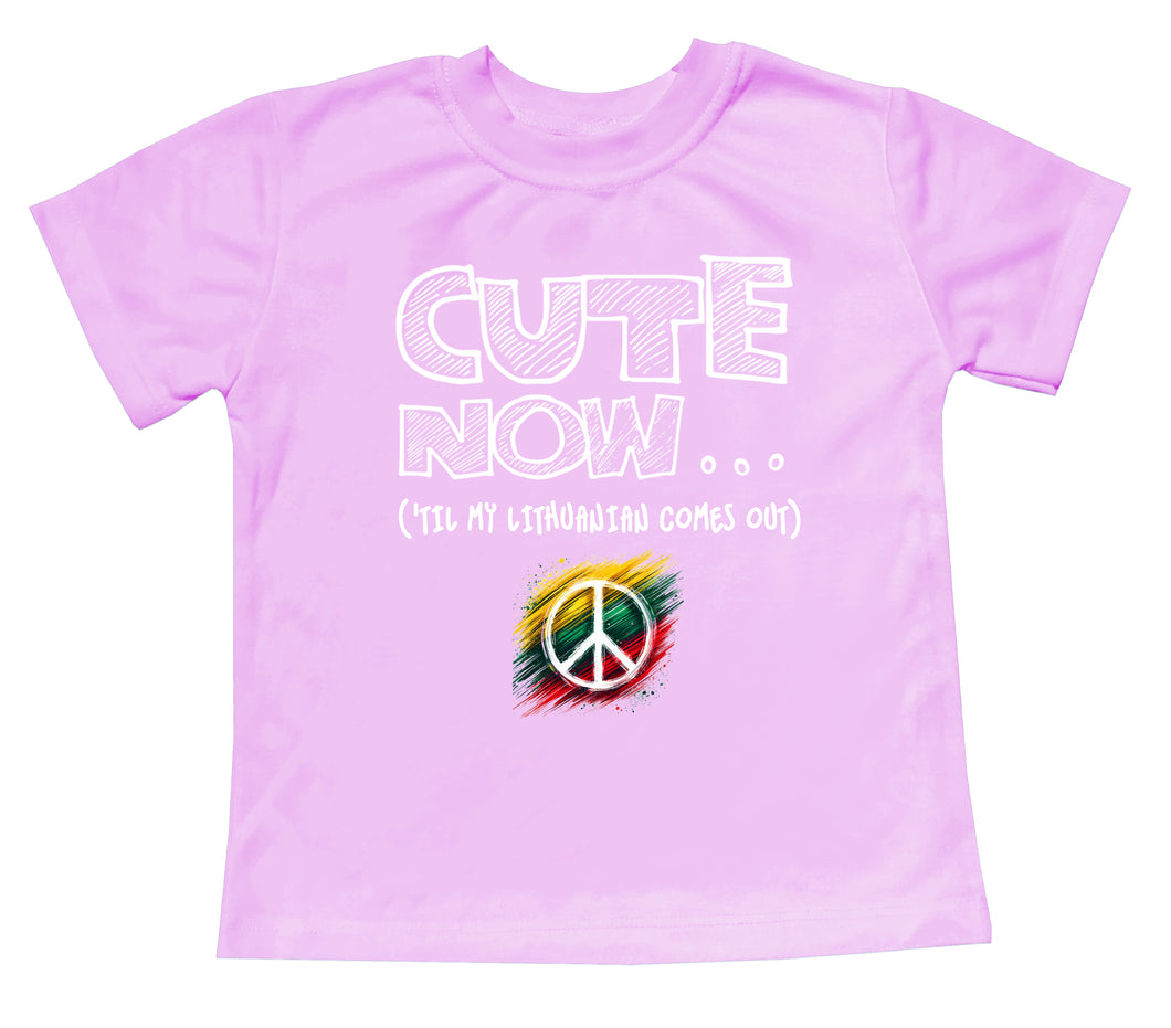Peace ('Til My Lithuanian Comes Out) Toddler T-shirt