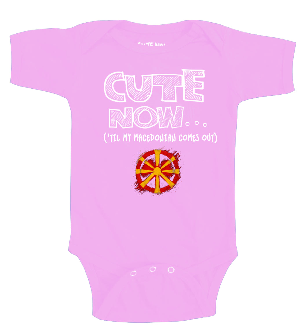 Peace ('Til My Macedonian Comes Out) Bodysuit