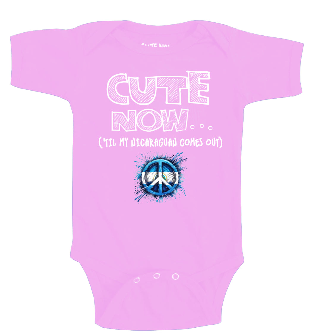 Peace ('Til My Nicaraguan Comes Out) Bodysuit