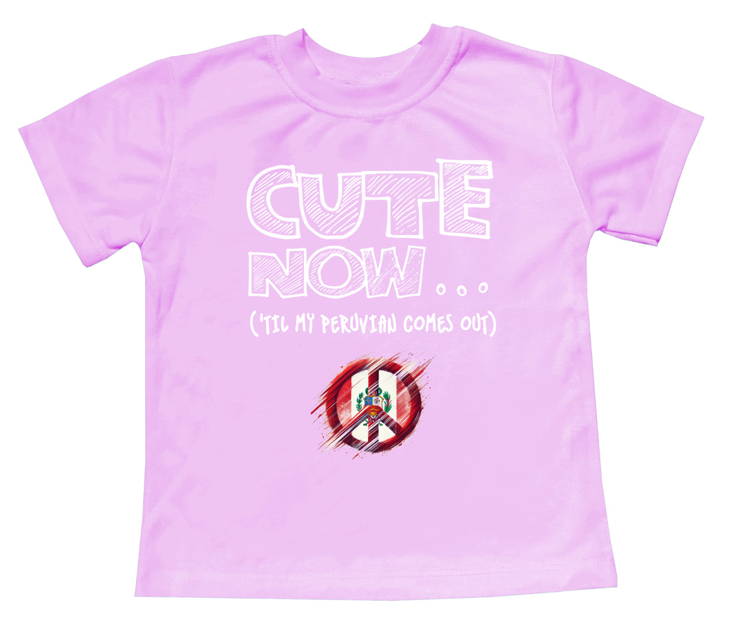 Peace ('Til My Peruvian Comes Out) Toddler T-shirt