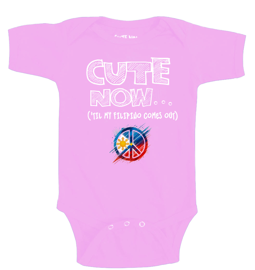 Peace ('Til My Filipino Comes Out) Bodysuit