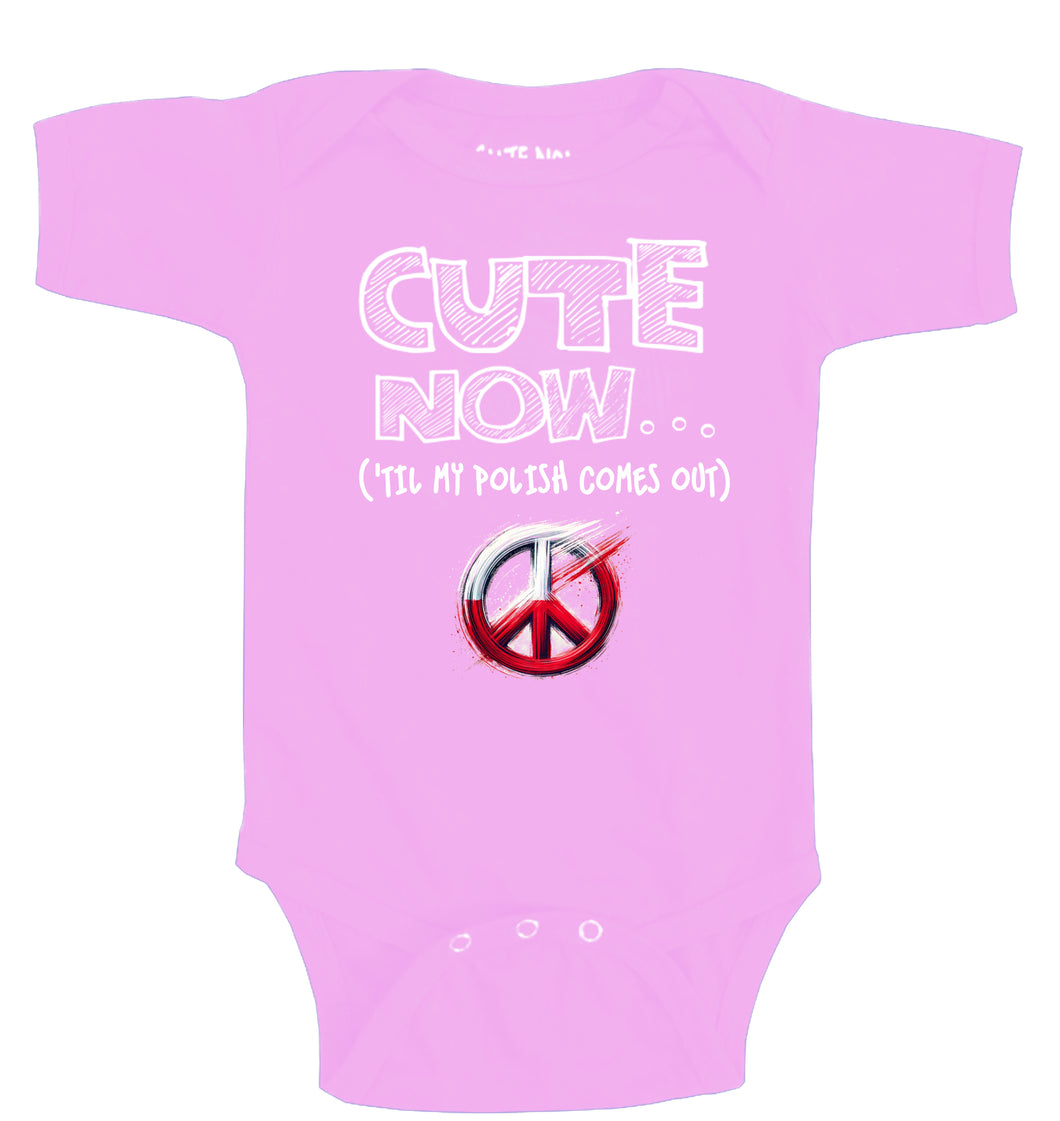 Peace ('Til My Polish Comes Out) Bodysuit
