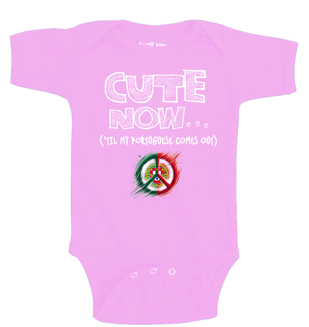 Peace ('Til My Portuguese Comes Out) Bodysuit