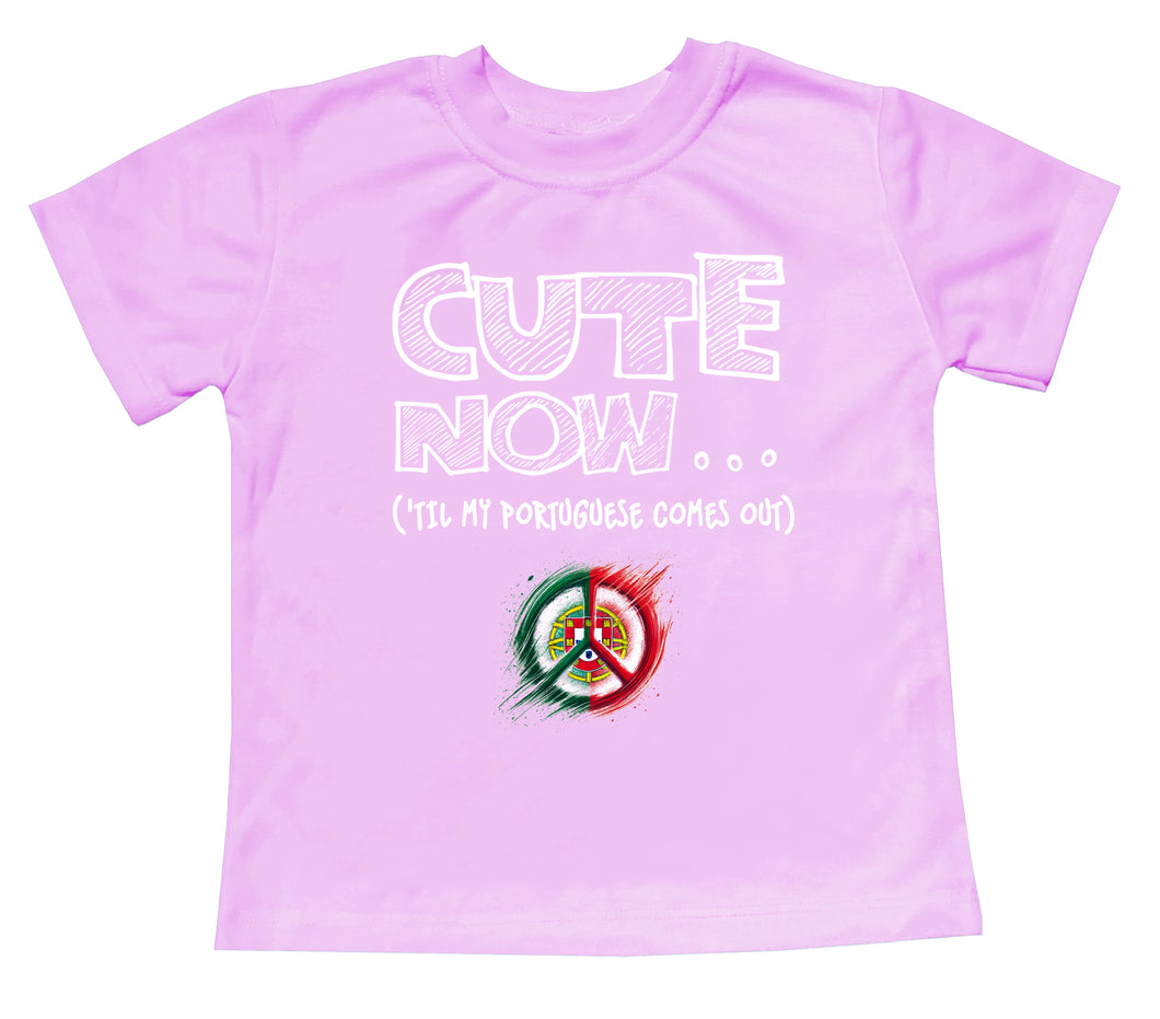 Peace ('Til My Portuguese Comes Out) Toddler T-shirt