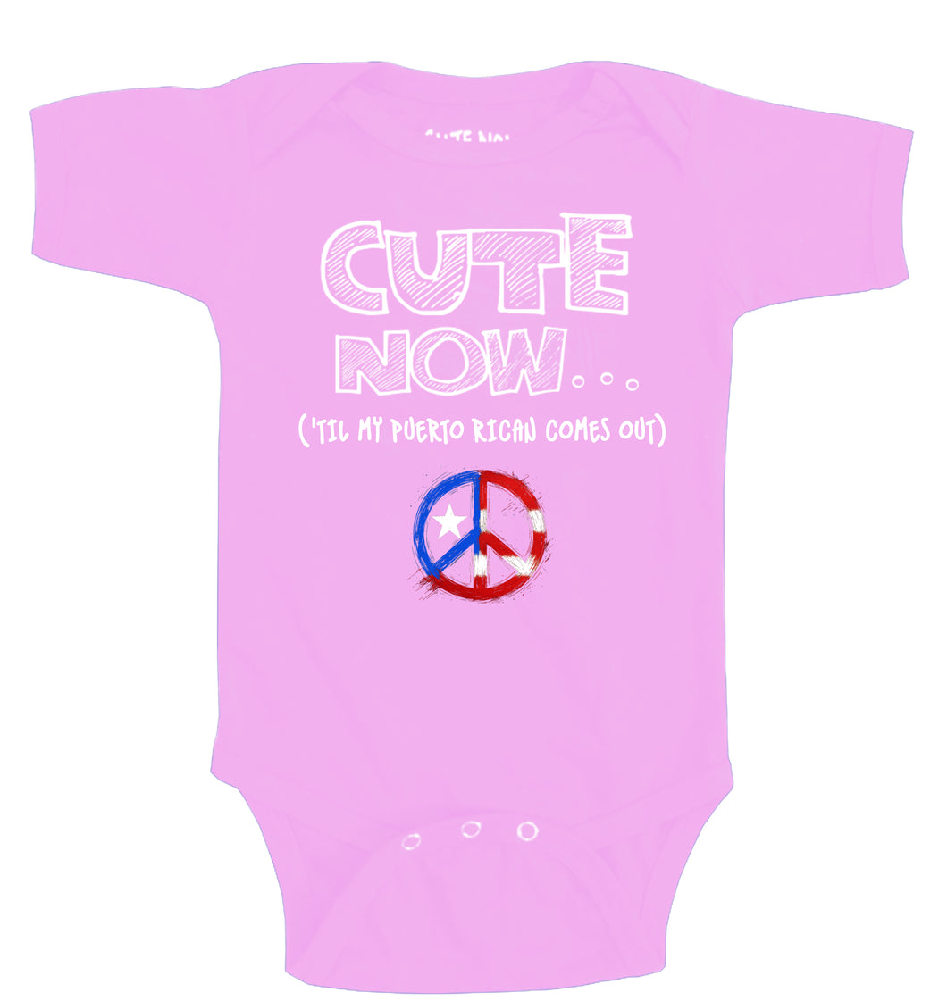 Peace ('Til My Puerto Rican Comes Out) Bodysuit