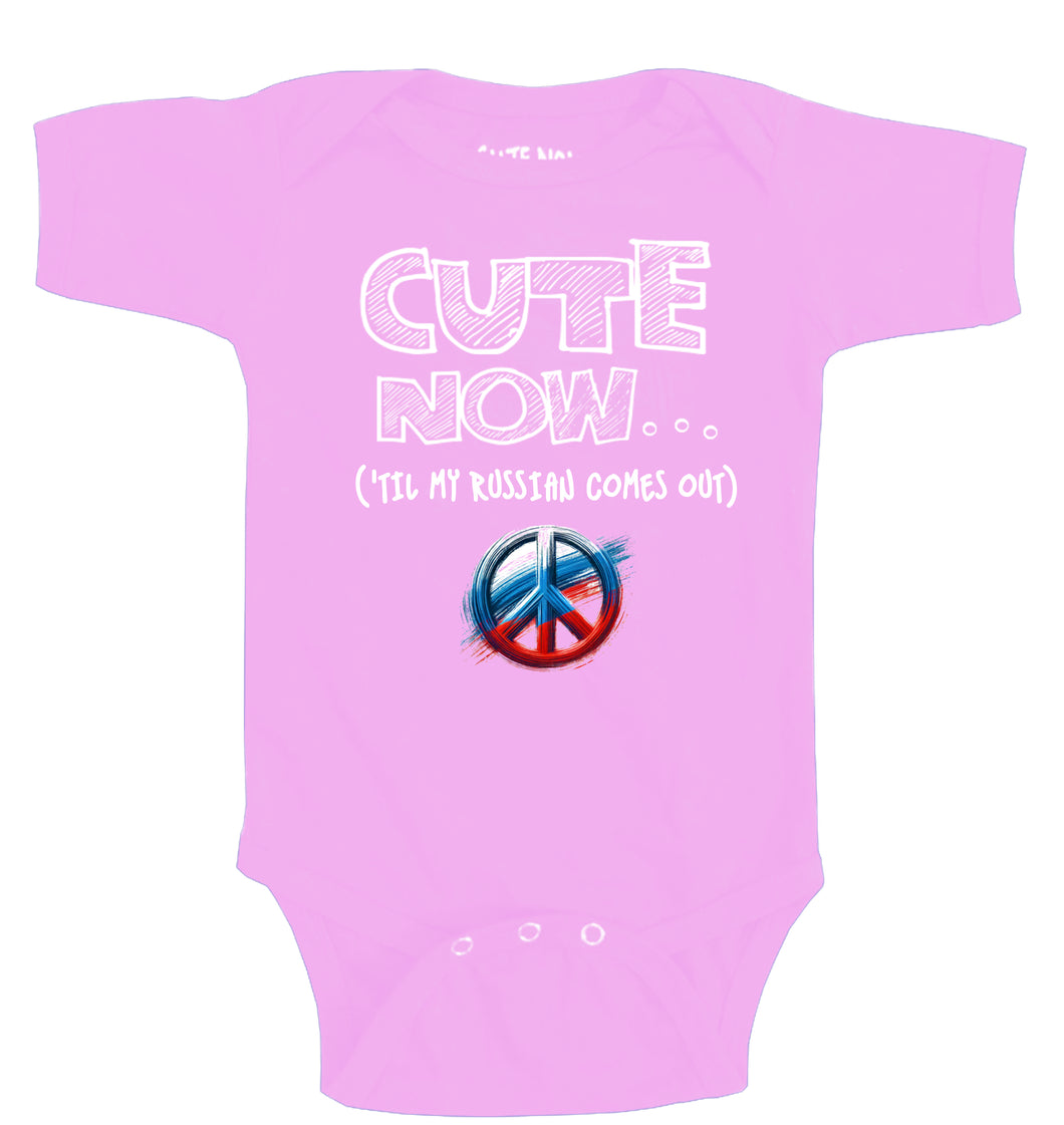 Peace ('Til My Russian Comes Out) Bodysuit