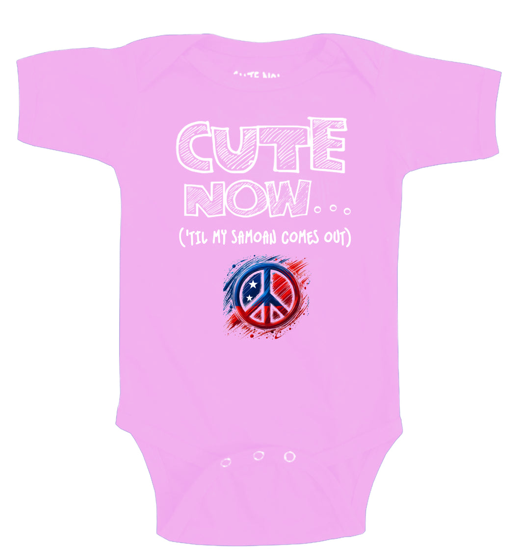 Peace ('Til My Samoan Comes Out) Bodysuit