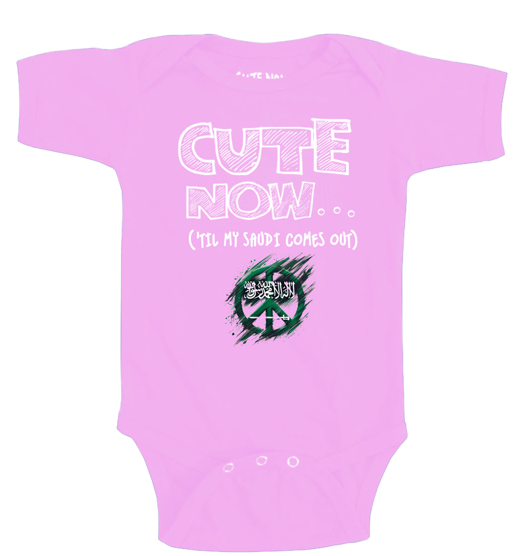 Peace ('Til My Saudi Comes Out) Bodysuit