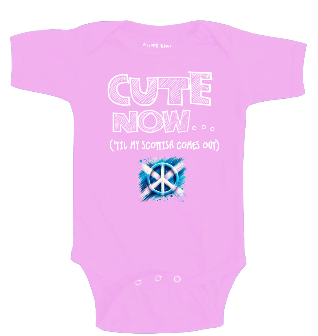 Peace ('Til My Scottish Comes Out) Bodysuit