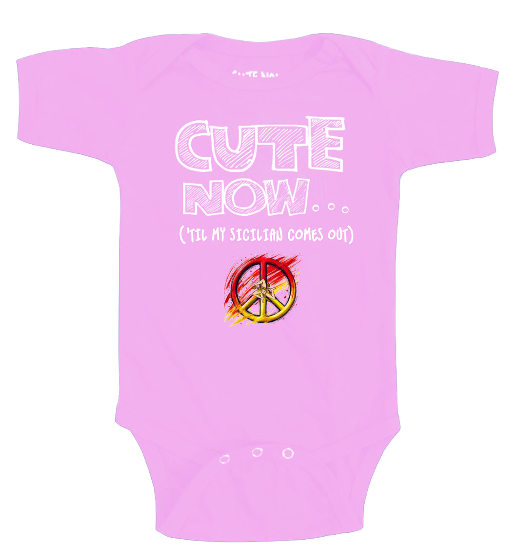 Peace ('Til My Sicilian Comes Out) Bodysuit
