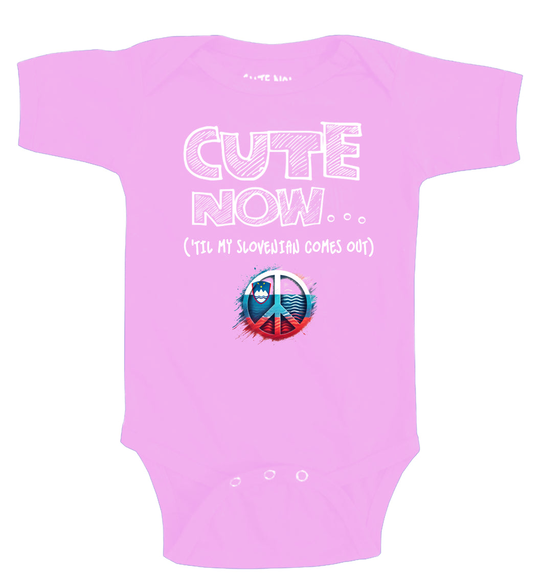 Peace ('Til My Slovenian Comes Out) Bodysuit