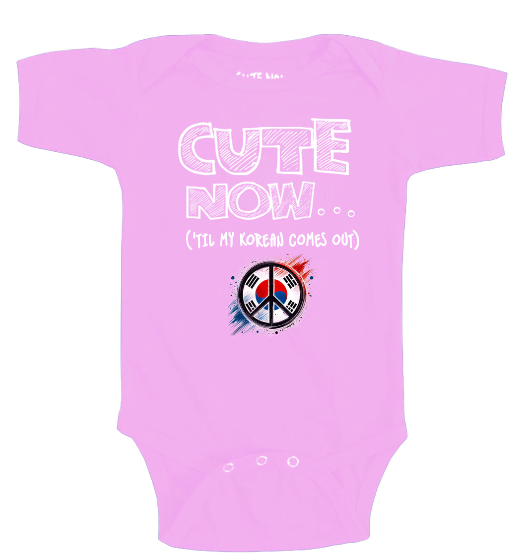 Peace ('Til My Korean Comes Out) Bodysuit