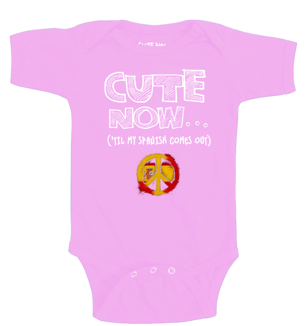 Peace ('Til My Spanish Comes Out) Bodysuit