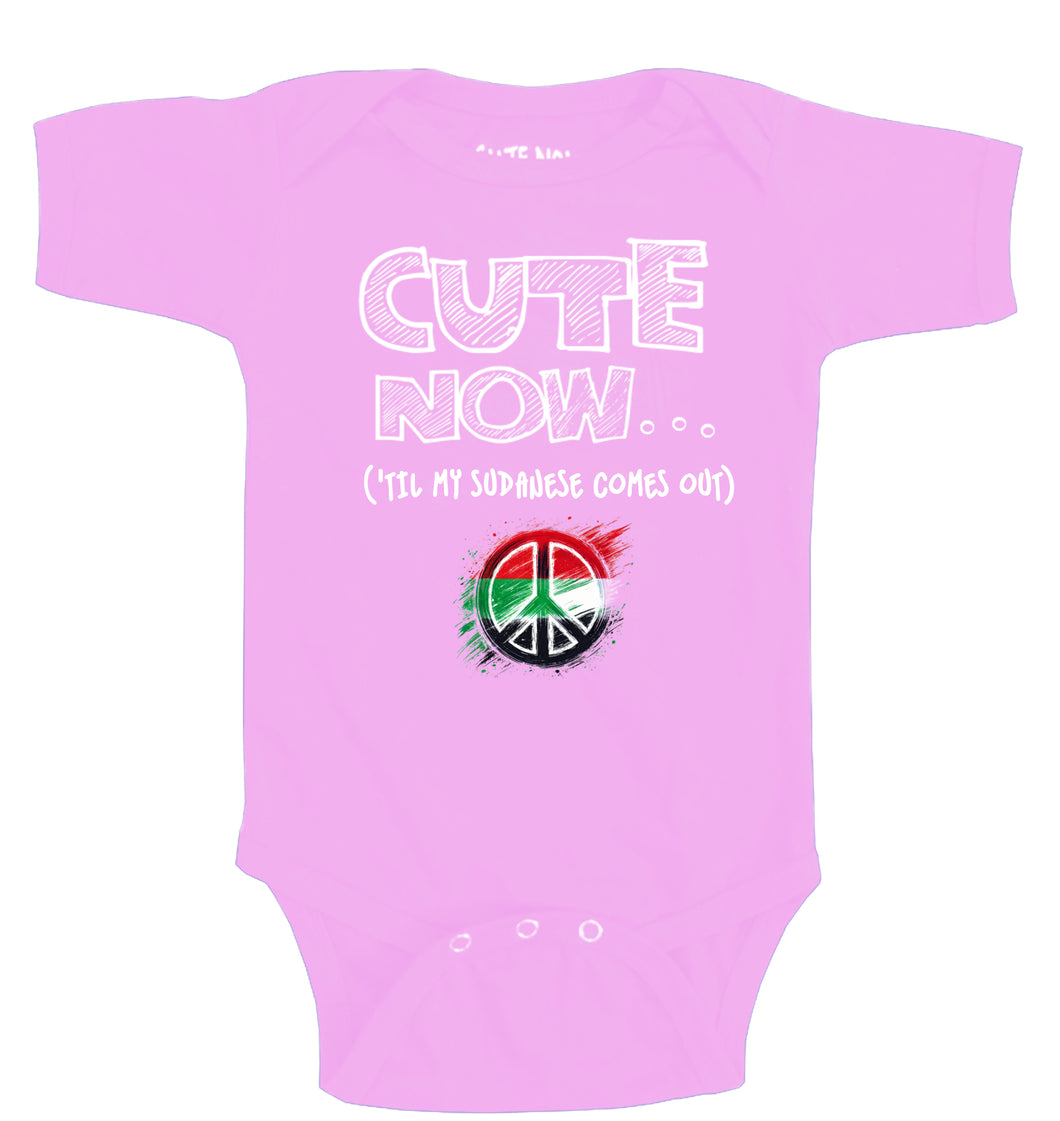 Peace ('Til My Sudanese Comes Out) Bodysuit