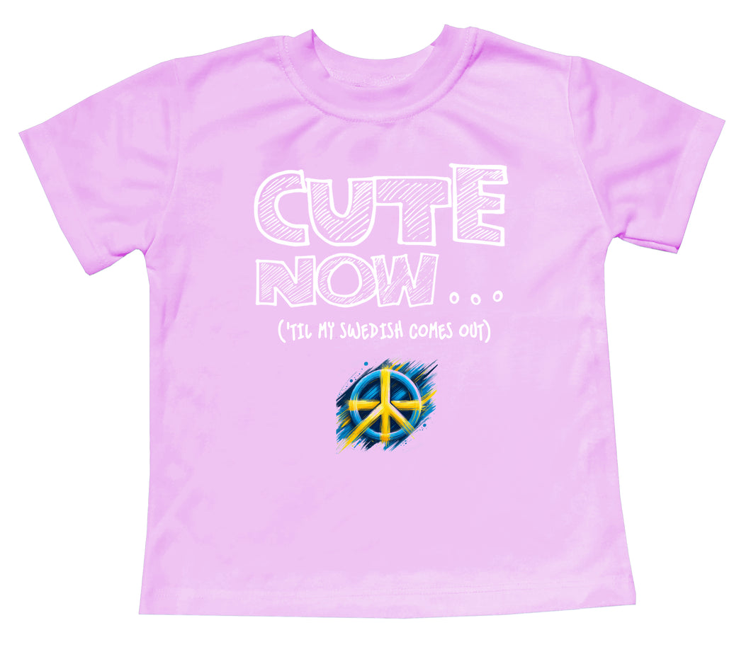 Peace ('Til My Swedish Comes Out) Toddler T-shirt