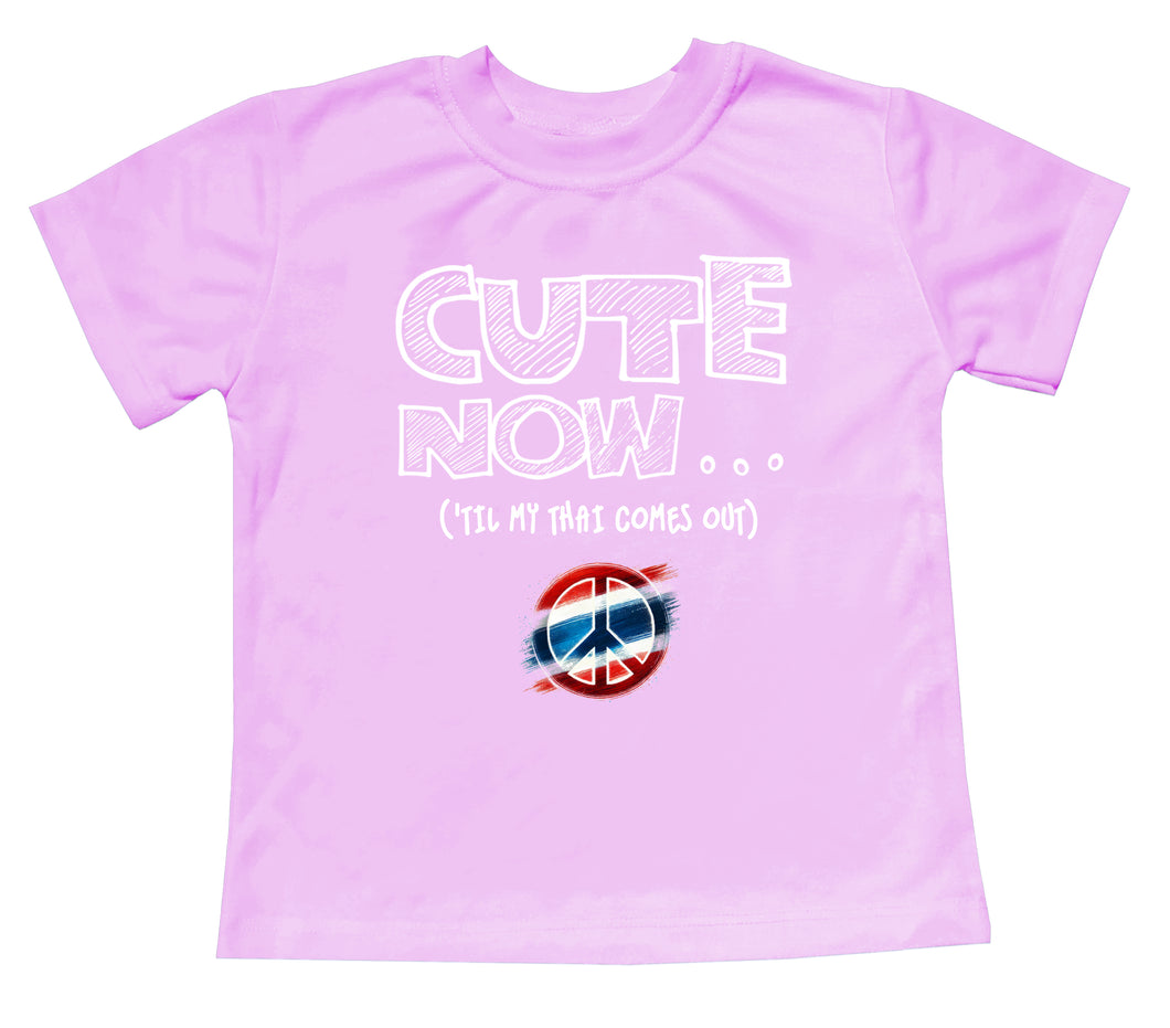 Peace ('Til My Thai Comes Out) Toddler T-shirt