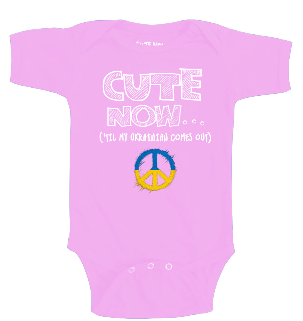 Peace ('Til My Ukrainian Comes Out) Bodysuit