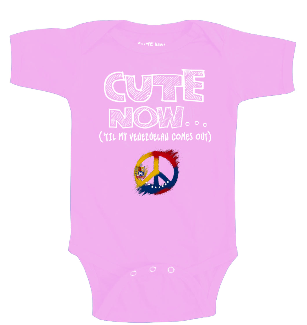Peace ('Til My Venezuelan Comes Out) Bodysuit