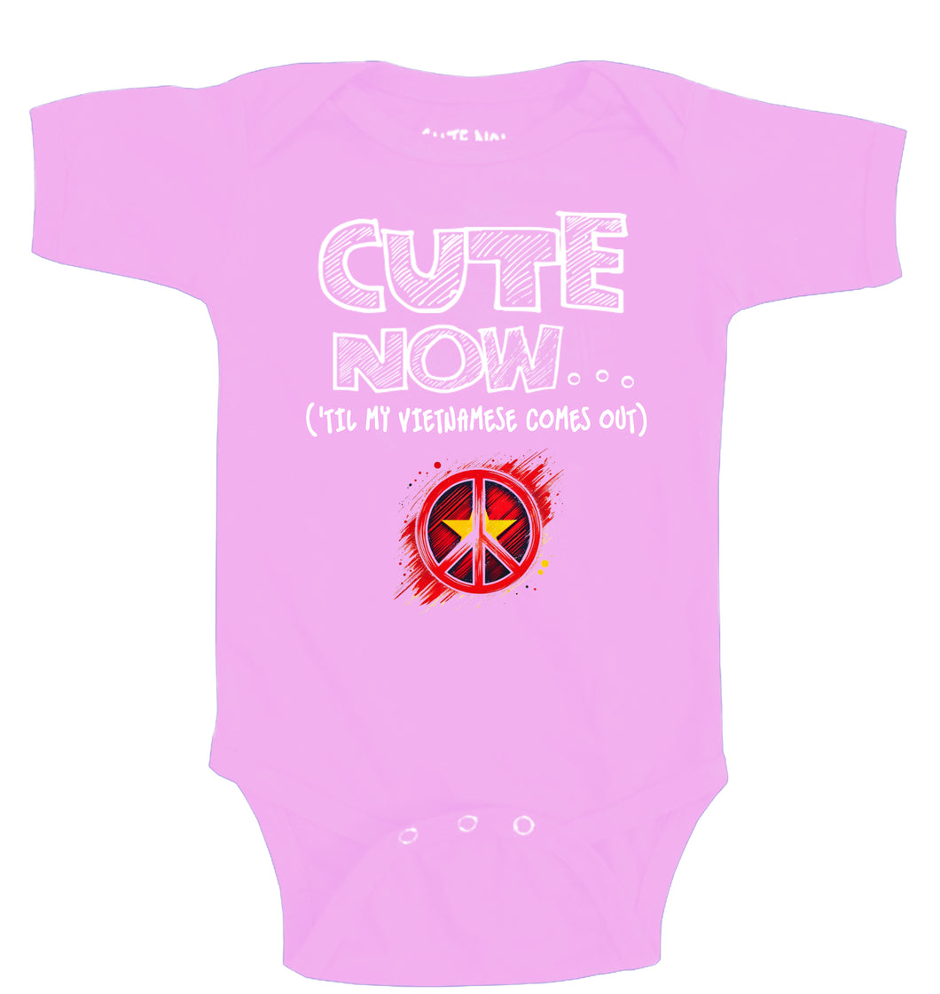 Peace ('Til My Vietnamese Comes Out) Bodysuit