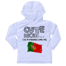 ('Til My Portuguese Comes Out) Toddler Long Sleeve Hooded T-shirt