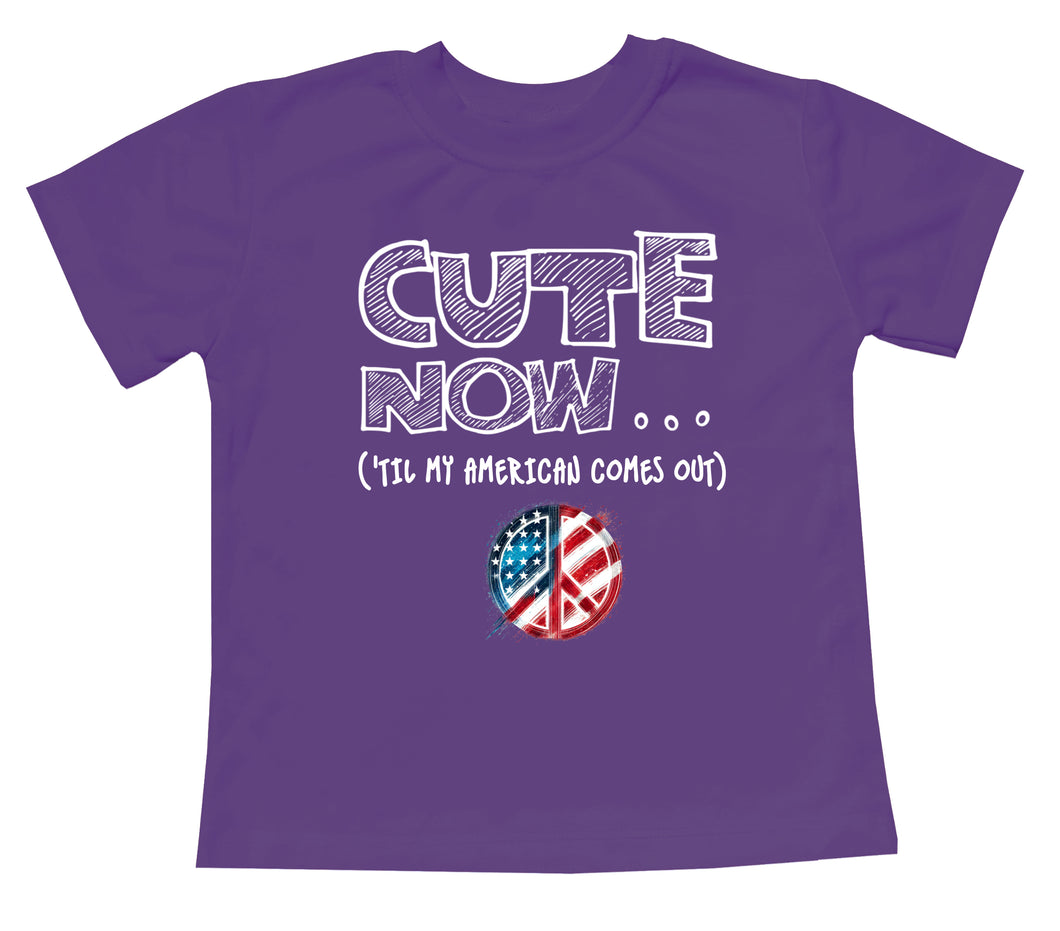 Peace ('Til My American Comes Out) Toddler T-shirt