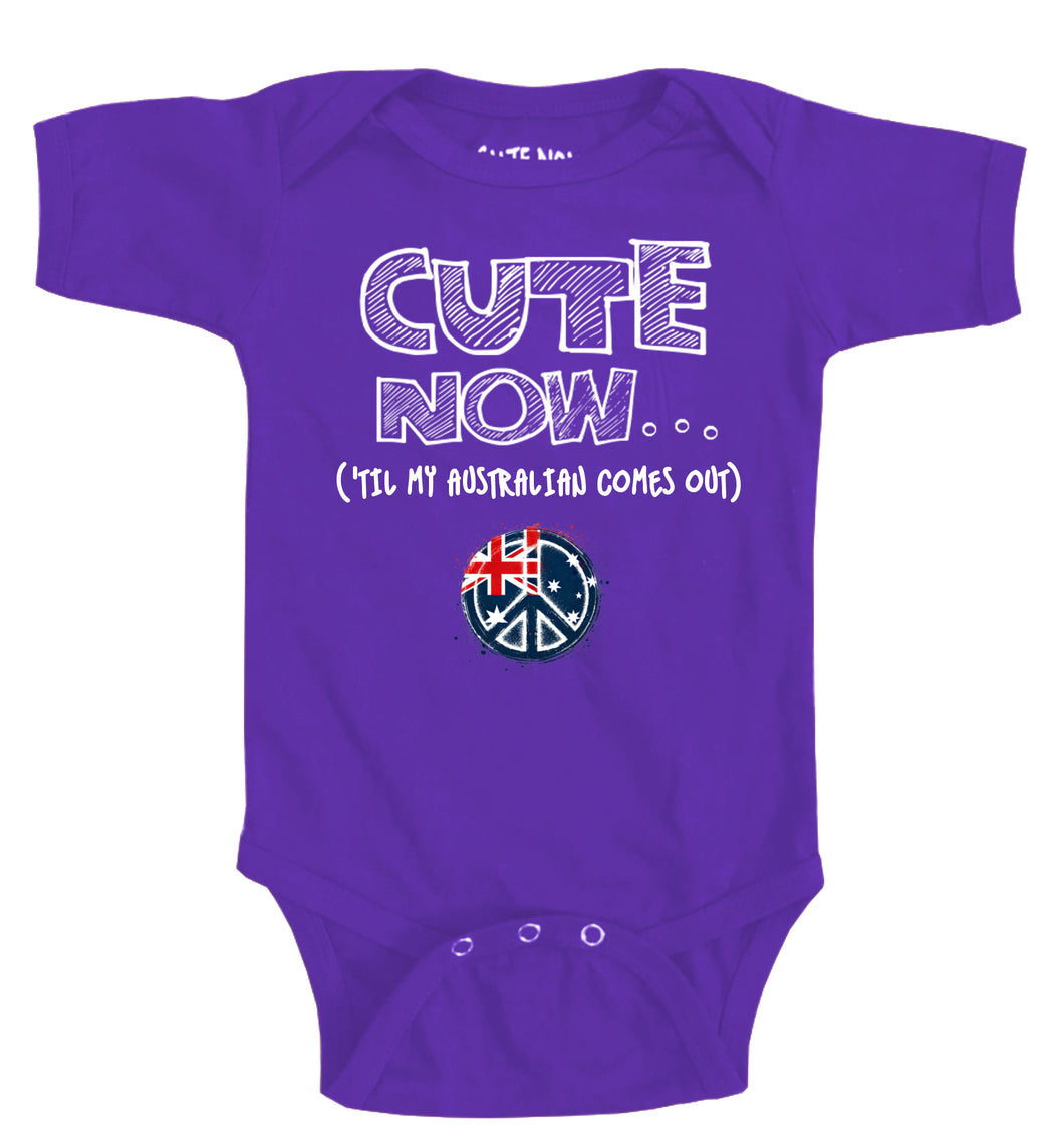 Peace ('Til My Australian Comes Out) Bodysuit