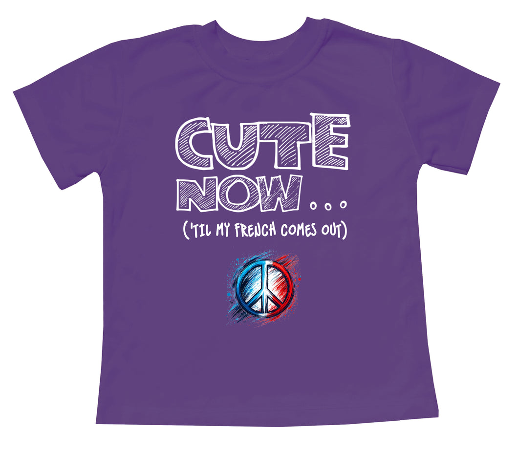Peace ('Til My French Comes Out) Toddler T-shirt