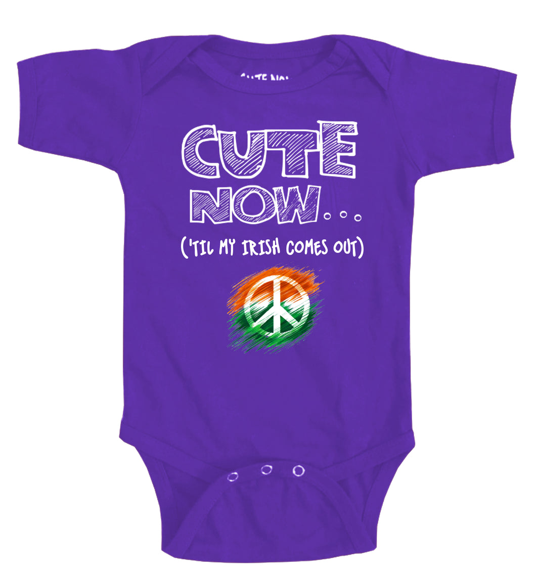 Peace ('Til My Irish Comes Out) Bodysuit