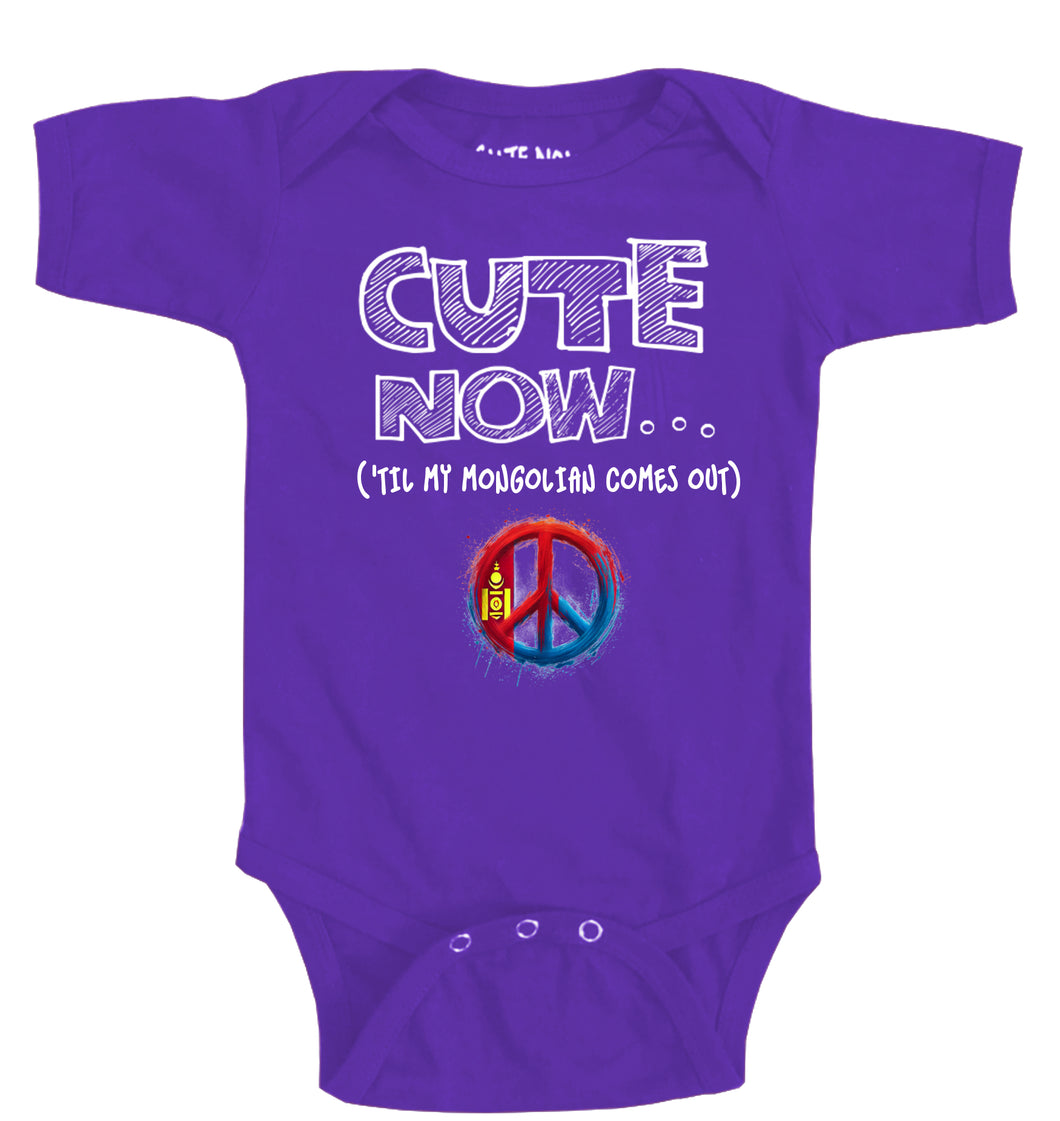 Peace ('Til My Mongolian Comes Out) Bodysuit
