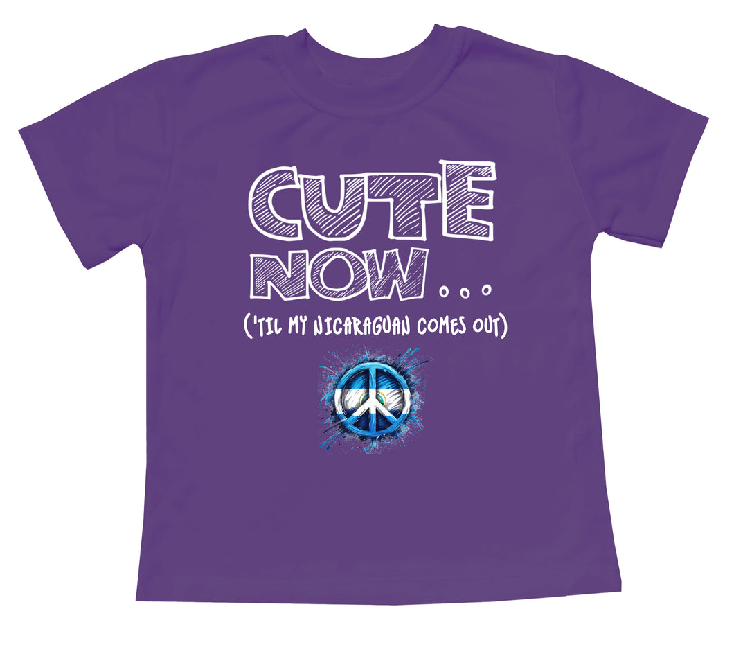 Peace ('Til My Nicaraguan Comes Out) Toddler T-shirt