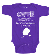 (Wait 'Til I Beat Grandma in Pickleball) Bodysuit