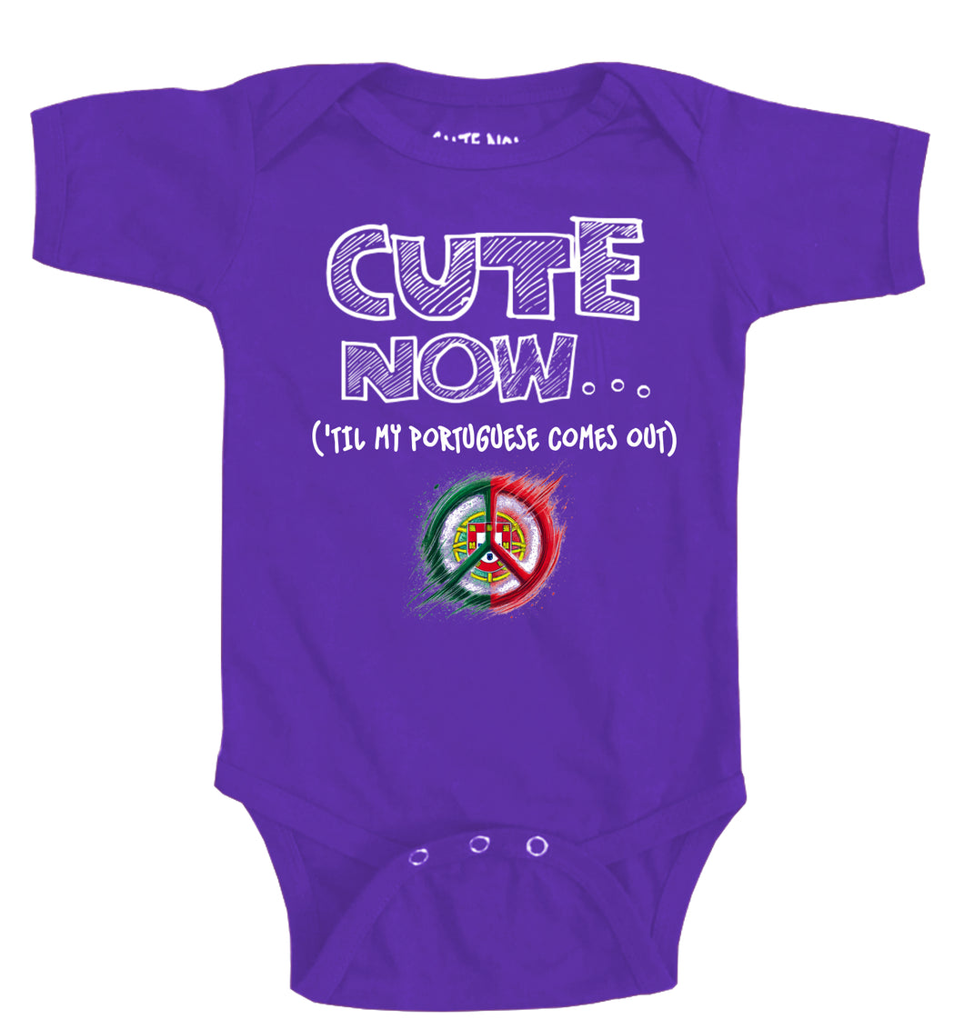 Peace ('Til My Portuguese Comes Out) Bodysuit