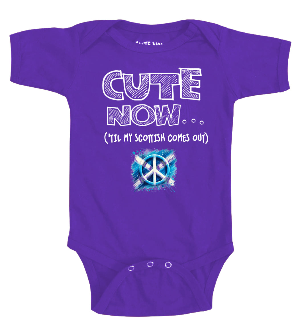 Peace ('Til My Scottish Comes Out) Bodysuit