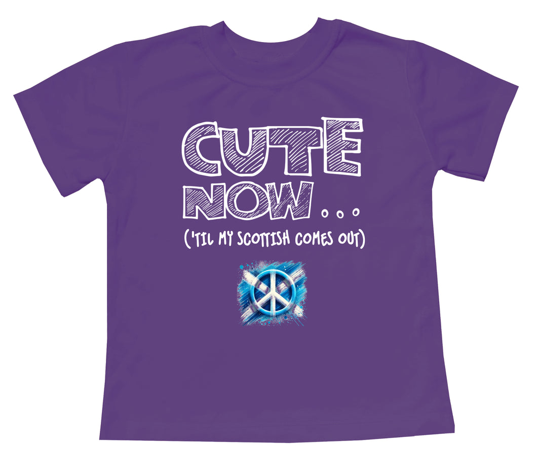 Peace ('Til My Scottish Comes Out) Toddler T-shirt
