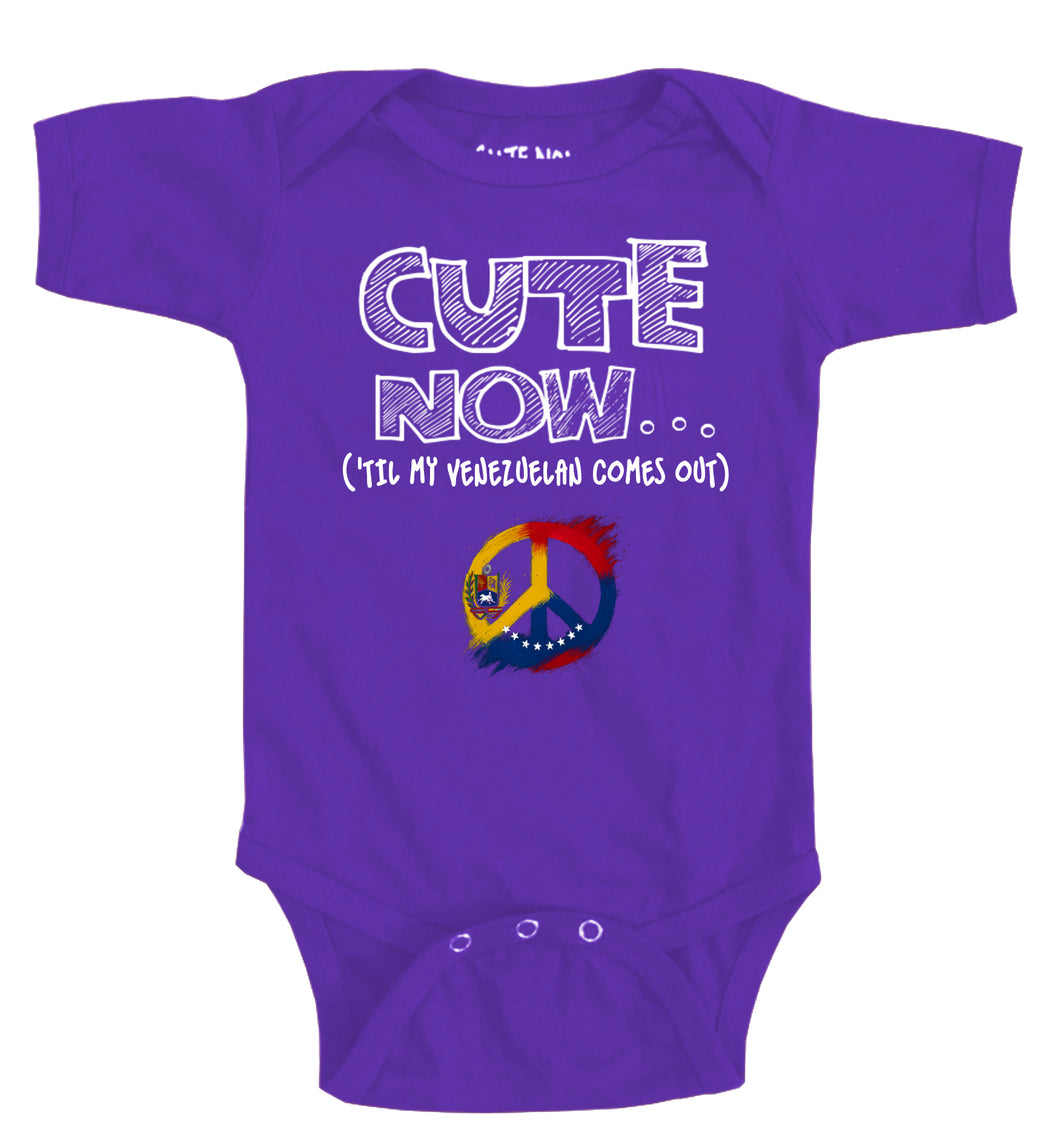 Peace ('Til My Venezuelan Comes Out) Bodysuit