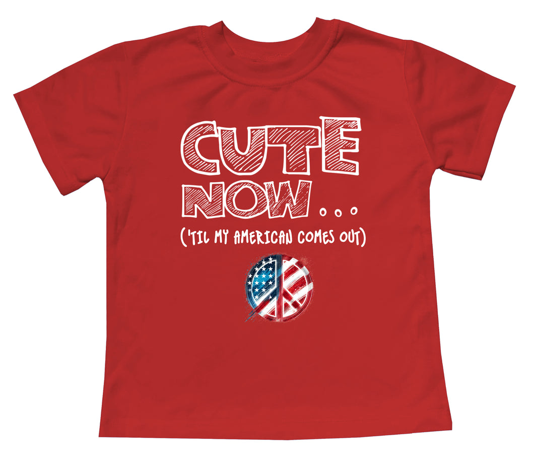 Peace ('Til My American Comes Out) Toddler T-shirt