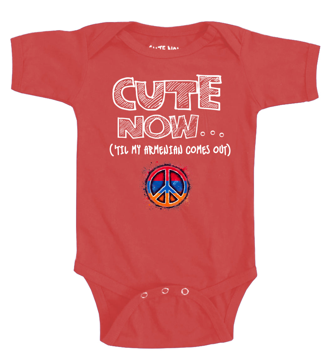 Peace ('Til My Armenian Comes Out) Bodysuit