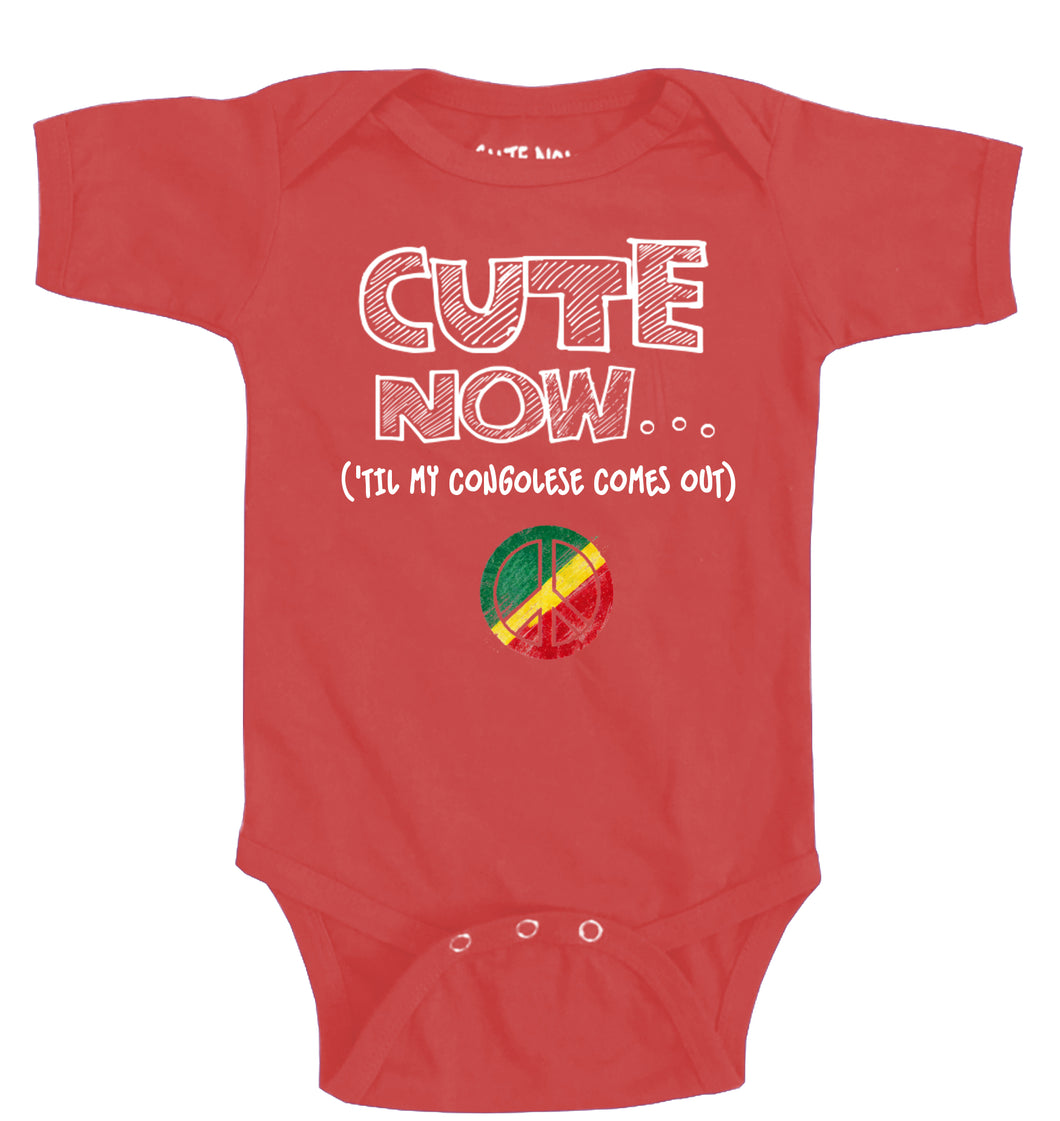 Peace ('Til My Congolese Comes Out) Bodysuit