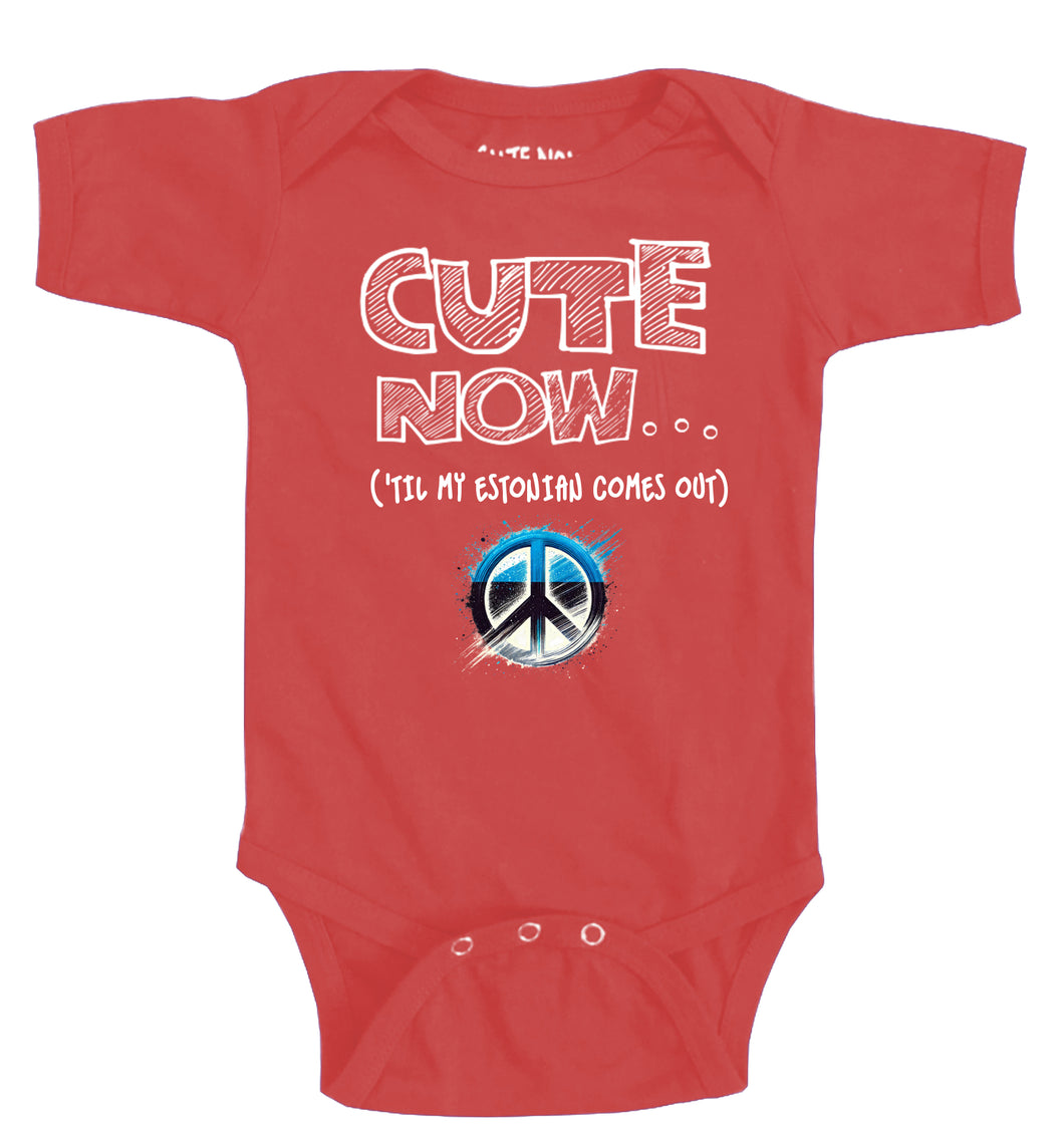 Peace ('Til My Estonian Comes Out) Bodysuit