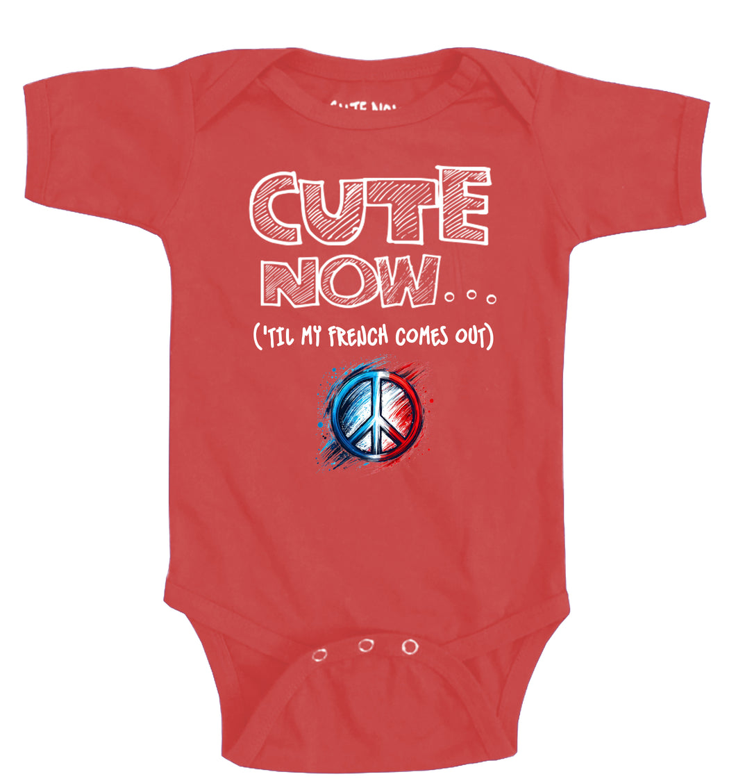 Peace ('Til My French Comes Out) Bodysuit