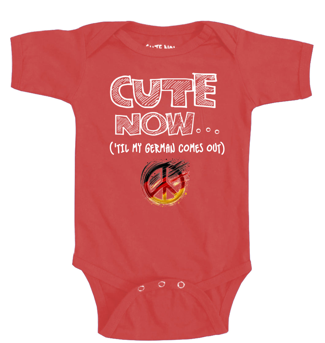 Peace ('Til My German Comes Out) Bodysuit