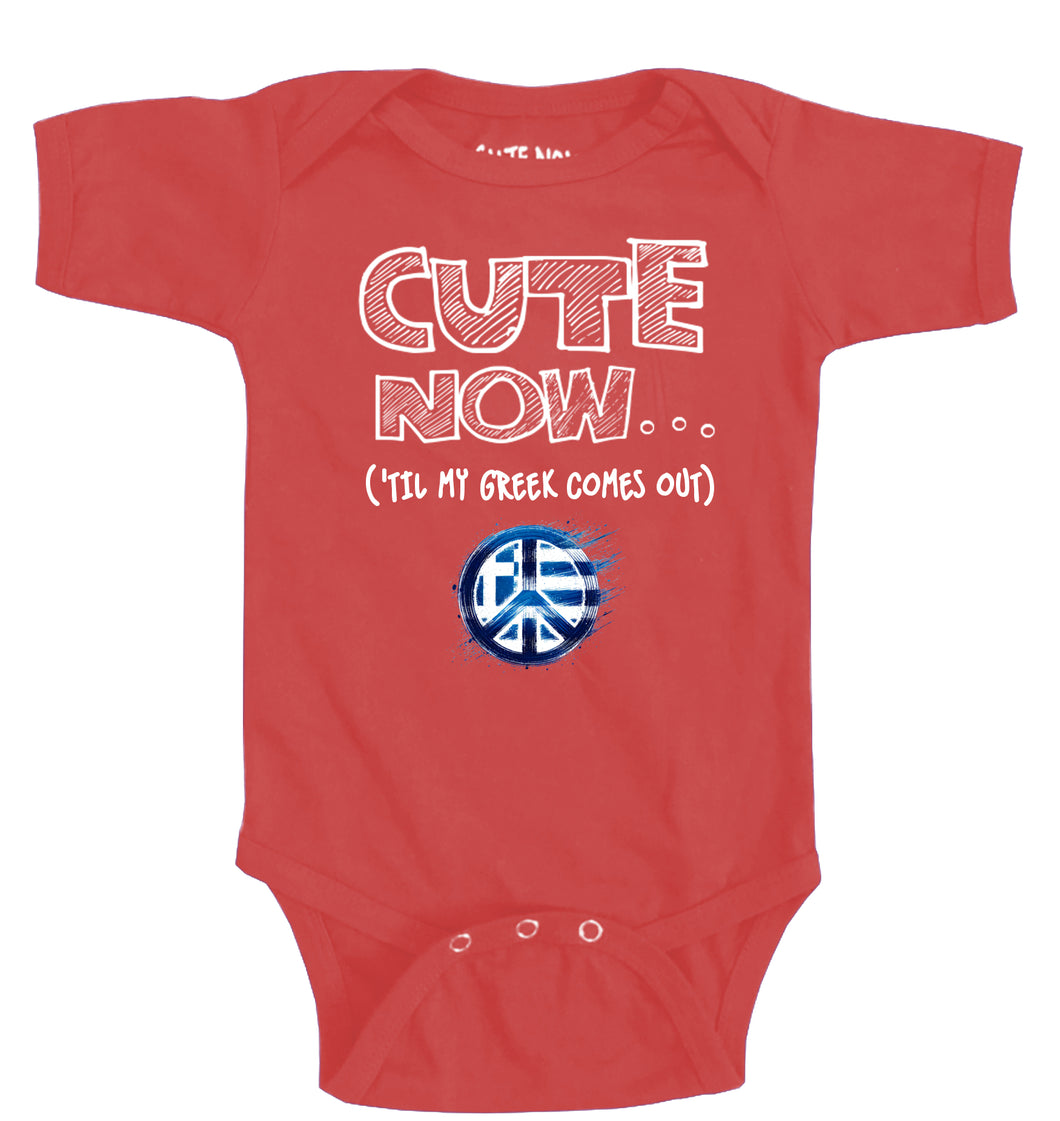 Peace ('Til My Greek Comes Out) Bodysuit