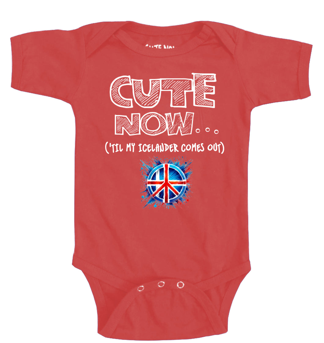 Peace ('Til My Icelander Comes Out) Bodysuit